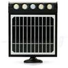 ALPHA ELETTRONICA PROIETTORE SOLARE CON SENSORE PIR LED 8W RICARICABILE BIANCO NATURALE HELIOS