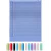 Generic Tende Veneziana in Alluminio su Misura Larghezza 25-165cm Altezza 50-290cm, Privacy, 25mm Persiane Veneziane Orizzontali per Finestre Interne(Purple)
