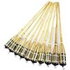 DIXIE STORE Dixiestore Torce a olio di bambù | Torce di bambù Set di 10 torce da giardino in bambù per esterni | Pratiche torce da giardino riutilizzabili per esterno 180 cm