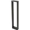 Vivida International SKYLINE - Paletto LED da Esterno, Rettangolare, 8W, 4000K, 500Lm, IP54, Faretto da Giardino, Design Minimalista, Alluminio, 150 x H700 mm, Colore Antracite