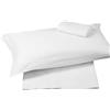 Unica Biancheria da letto - 100% Cotone - Certificato - FEDERA A SACCO - 55X90 CM - CONFEZIONE DA 10 PEZZI