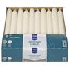 METRO Professional Candele da tavola, paraffina, 2,15 x 18 cm, durata circa 6 ore (Avorio, 30 pz)