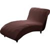 CHNSHOME Copri chaise longue elasticizzato senza braccioli per soggiorno Fodera per Chaise Longue copertura per chaise longue