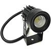 Gloriashoponline FARETTO LED COB 3.5 W PROIETTORE DA GIARDINO STAFFA A PARETE LUCE BIANCA VERDE (Luce bianca, 6500 K)