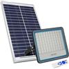 AntDau71 - 400W Faro LED Esterno con Pannello Solare Luce Bianca 6000K Faretto Solare LED con Telecomando Materiale in Alluminio Impermeabile IP67 5000lm Energia Fotovoltaica Illumina tutta la notte