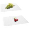 VALINK Confezione da 2 tappetini per lavello da cucina, antiscivolo in PVC, tappetino drenante regolabile per la parte inferiore del lavello della cucina, 40 x 30 cm di distanza