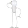 JISADER Luce notturna carina Forma modificabile Divertente con ventose Lampada da comodino Luce notturna sportiva per ragazzi Ragazze Adulti Cucina, Bianco
