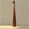 HSKJTT Lampada Da Scrivania A Led Portatile Ricaricabile Tramite Usb Con 3 Livelli Di Luminosità Regolabili Controllo Touch Luci D'Atmosfera Per Svegliarsi(Khaki,45x5.5cm)
