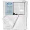 Tex family COPPIA tendina VETRO MODERNA larga 45 o 60 o 85 Ajour Bianco - COPPIA (2 TELI) CM. 85X230