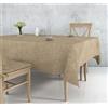 Cieffepi Home Collections MULTICOLOR Tovaglia da tavola in varie dimensioni e colori (Cappuccino, 140 x 400 cm)