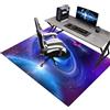 KQIEJUY Tappeto Sedia Ufficio Gaming, Tappeto Salvapavimento 120 x 140 cm, Tappeto Sedia Gaming/Tappeto Ufficio, Tappeto Per Sedia Con Ruote, Tappeto Gaming Pavimento, Tappetino Protettivo per Pavimenti Duri
