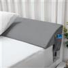HNBCYRND Cuscino A Cuneo Per Letto Matrimoniale, Triangolare, Riempimento Dello Spazio Per Il Cuscino Con Zeppa Con Tasca Laterale, 99x25x15cm, Grigio