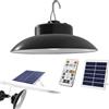Generic per gazebo - Lampada a a LED | Illuminazione esterna dimmerabile con telecomando e pannello solare | da lavoro regolabili | Luce ad energia solare per patio, u