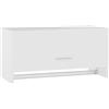 vidaXL Armadio Bianco 70x32,5x35 cm in Legno Multistrato