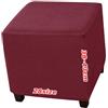 ILiemao Coprisgabello Elasticizzati Footstool Covers, Copri Pouf Ottomano, Velluto Jacquard, Fondo Elastico Lavabile, Personalizzabile, Copertura Protettiva per Poggiapiedi Quadrato(1980,35 x 35 cm 14 x 14 in