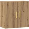 vidaXL Armadietto a Muro Rovere Artigianale 60x31x60 cm in Truciolato