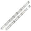 TUCANSBP 4 pz/Kit Strisce LED compatibili for Thomson TV 55UD6406 55UD6406X1 55UD6306 55UD6306X1 LVU550NDEL CP9W13 GIC55LB111_3030F2.1D_V0.6