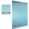 Generico Finestre Tende Veneziana Veneziane In Alluminio Tende Orizzontali Oscuranti Da Interno Larghezza 25 30 35 40 45 50 60 70 80 90 100 120 130 140 150 160cm Impermeabile/Anti-UV(Cielo blu)