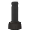 Generic Luce notturna a LED a colonna, luce notturna a LED per bambini, lampada da scrivania per camera da letto, ricaricabile 1200 mAh, tirata a mano, lampada protettiva per gli occhi (nero, 1 set)