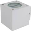 Lucande Applique LED da esterni (Moderno) colore Bianco, in Alluminio lampadina inclusa applique lampada outdoor per facciata/parete terrazzo