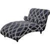 ELYSYSRL Copri Chaise Longue Elasticizzato Senza Braccioli per Soggiorno Fodera Copertura (Color : #14)
