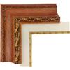 ITALIA CORNICI - Cornice per quadri da parete rettangolare, quadrata con o senza passepartout in legno (30 x 35 cm + Passepartout, Ciliegio)
