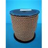 PIZZITALIANI LACES & RIBBONS SINCE 1953 PIZZITALIANI - Cordone Intrecciato 6mm x 25m, Marrone Nocciola - Corda Decorativa Flessibile, Passamaneria, Cordoncino per cucito, Artigianato, Bricolage, DIY e Fai da Te, Made in Italy