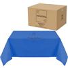 Generico 25 Tovaglie Blu cobalto monouso TNT 100x100 cm resistenti tipo stoffa alta grammatura 48gr tovagliati festa ristorante pizzeria agriturismo copritavolo coprimacchia usa e getta impermeabili