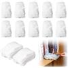 HANQ Ricariche per Spolverino, 30 Pezzi Duster Ricariche per Spolverini usa e Getta Compatibile con Swiffer Piumini Catturapolvere, Ricariche per Spolverino Manuale in Microfibra per Casa, Ufficio (bianco)