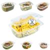 Generic GM 50 Pezzi Contenitori Ermetici per Alimenti Caldi con Coperchio, Formato 1000 Ml, Vaschette Termiche con chiusura Ermetica Salvaliquidi, Utilizzabili in Forno Microonde, Congelatore, Riutilizzabili