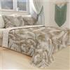 Masters House Biancheria per la Casa Master House - Trapuntino Leggero Matrimoniale 260x270 cm - 100 gr/m² | Stampa Digitale Elegante | Double Face Copriletto Mezza Stagione Primaverile e Autunnale (BEIGE)