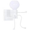 VR VETRINEINRETE Vetrineinrete® Applique da parete decorativo a forma di omino lampada da muro in metallo attacco E27 arredo casa (Omino Seduto Bianco)