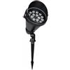QICBYING Faretto Illuminazione Albero - Faretto Incasso A Terra, Faretti Per Illuminazione Di Alberi, Luci A Picchetto Per Prato Da Cortile IP66, Lampada Da Terra A Punta, Per Giardino Prato Portico(White,18W-