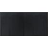 vidaXL Tappeto Rettangolare Nero 100x200 cm in bambù, Tappeto Rettangolare, Tappeto da Salotto, Tappeto in bambù, Tappeto da Soggiorno