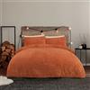 Sleepdown Set di biancheria da letto con copripiumino e federa, in pile orsetto, con federa, termico, caldo, super morbido, facile da pulire, per letto singolo (135 x 200 cm), 5056557512188
