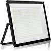 wowspeed Proiettore LED per esterni, 500W 50000LM Proiettore super luminoso per esterni, bianco caldo 3000K, impermeabile IP66, Faretto LED con supporto regolabile a 180° per cortile e garage