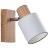 Lindby Faretto dimmerabile (Moderno) colore Ocra, in Legno ad es. Soggiorno & Sala da pranzo Lampada incasso plafoniera applique