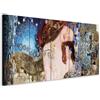 murando - Quadro Grande Ritratto Femminile Art Nouveau - Ispirato a Gustav Klimt 200x80 cm 5 Pezzi Stampa su Tela - Quadri Moderni per Camera da Letto Matrimoniale - Astratto - Regalo l-A-0015-b-m