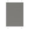 vidaXL Tenda Plissettata Antracite 85x150 cm Larghezza Tessuto 84,4 cm, Tenda per Finestra Plissettata, Tenda Plissettata, Tenda a Fisarmonica