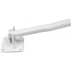 MINUTEX Bracci Stendibiancheria Da Parete Muro Bianco Pieghevoli reclinabile 56 cm