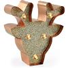 Legami - Mini Luce Decorativa, 11x12 cm, Tema Reindeer, Gancio Posteriore per Appenderla, Tasto ON/OFF, 3 Batterie LR44 Incluse, Solo per uso Interno