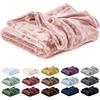 Lavea® Coperta in Pile King Size 270x240 cm Morbida - Plaid in Microfibra Caldo e Soffice per Divano e Letto, Traspirante e Facile da Lavare - Rosa Cipria