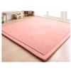 Loartee Coral Velvet Tappetino Area tappeti Gioco Tappetino per Gattonare per la cameretta del Bambino,Rosa,200 * 280cm