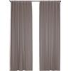 Domus&Trend - Tende per Interni Casa, B&B, Negozi, Uffici Semifiltranti in Lino, 1 Pannello 140x320 Tende Camera da Letto Cucina Soggiorno Moderne a Passanti Nascosti, Tenda Leggera 100% Made in Italy