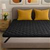 SLIPIO topper materasso 180x200 cm Nero | 5 cm di altezza | Ergo+ comfort ortopedico in schiuma | Lavabile & Ipoallergenico | Mattress Topper 180x200
