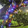Generico Tubo Luminoso di Natale 6m LED MULTICOLORE I-50000 | Impermeabile per Esterno | 8 Modalità di Illuminazione | 230V | Classe Energetica G | Decorazione Festiva per Giardino, Terrazza, Albero di Natale