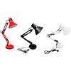 DRIWEI Lampada da scrivania con braccio snodabile luce da tavolo E27 orientabile TD101