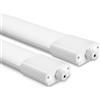 IEGLED Confezione da 2 lampade a LED per ambienti umidi, 90 cm