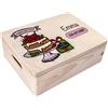 Creative Deco Personalizzata Scatola Regalo di Legno per Compleanno con Il tuo Testo | Personalizzato Scatola dei Ricordi | Per Donna, Uomo e Coppie | Stampa a colori | Vari Motivi per Compleanno