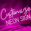 KAEGORT Insegna al Neon LED Neon Personalizzabile Scritte led Decorazione Parete Scritta Luminosa Personalizzata per Feste Compleanno Matrimoni Negozi Bar Luce Notturna(26-150 cm)